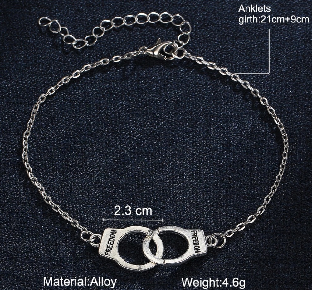 HANDCUFF ANKLET - Picture 3 of 4
